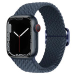สายรัดนาฬิกาไนลอนถัก Kalebol แบบหัวเข็มขัดแปดตัว สำหรับ Apple Watch 46 มม. / 49 มม. / 45 มม. / 44 มม., สำหรับ Apple Watch 42 มม. / 41 มม. / 40 มม. / 38 มม.