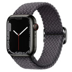 สายรัดนาฬิกาไนลอนถัก Kalebol แบบหัวเข็มขัดแปดตัว สำหรับ Apple Watch 46 มม. / 49 มม. / 45 มม. / 44 มม., สำหรับ Apple Watch 42 มม. / 41 มม. / 40 มม. / 38 มม.