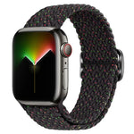 สายรัดนาฬิกาไนลอนถัก Kalebol แบบหัวเข็มขัดแปดตัว สำหรับ Apple Watch 46 มม. / 49 มม. / 45 มม. / 44 มม., สำหรับ Apple Watch 42 มม. / 41 มม. / 40 มม. / 38 มม.