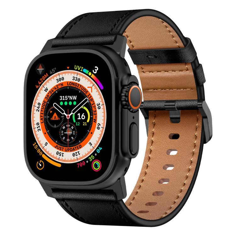 สายรัดนาฬิกาหนังแท้ Kalebol สำหรับ Apple Watch 46 มม. / 49 มม. / 45 มม. / 44 มม.