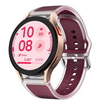 สายซิลิโคน Kalebol Glacier โปร่งแสง สำหรับ Samsung Galaxy Watch 7 / 6 / 5 / 4