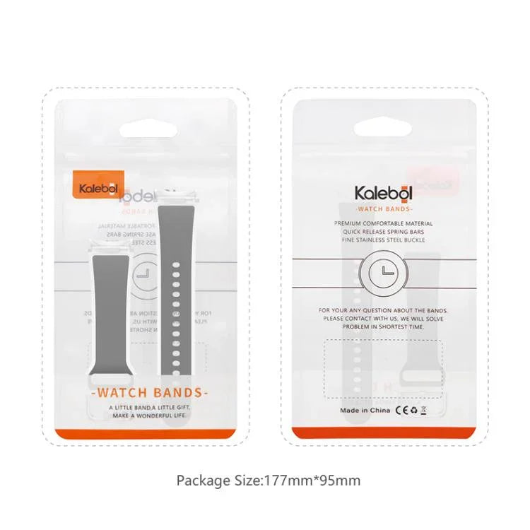 สายซิลิโคน Kalebol Glacier โปร่งแสง สำหรับ Samsung Galaxy Watch 7 / 6 / 5 / 4