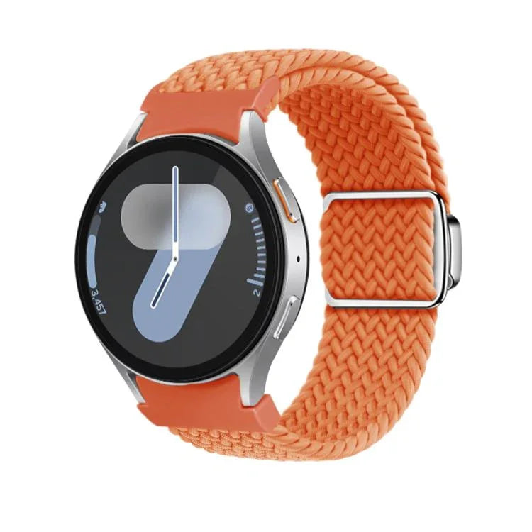 สายรัดนาฬิกา Kalebol แบบถักพร้อมหัวเข็มขัดแม่เหล็กและปุ่ม สำหรับ Samsung Galaxy Watch 5 Pro / 6 / 7