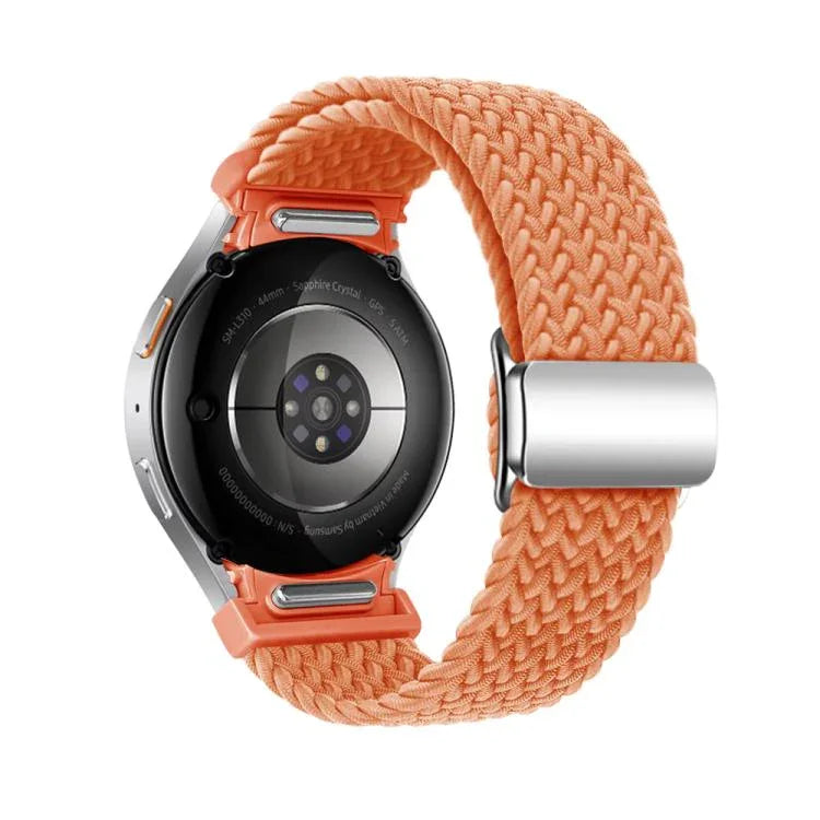 สายรัดนาฬิกา Kalebol แบบถักพร้อมหัวเข็มขัดแม่เหล็กและปุ่ม สำหรับ Samsung Galaxy Watch 5 Pro / 6 / 7