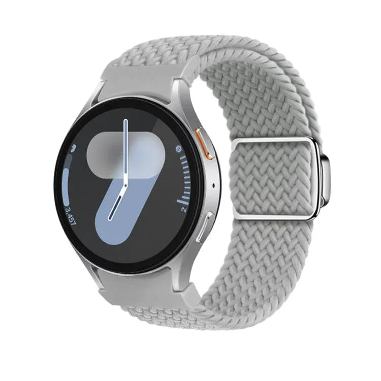 สายรัดนาฬิกา Kalebol แบบถักพร้อมหัวเข็มขัดแม่เหล็กและปุ่ม สำหรับ Samsung Galaxy Watch 5 Pro / 6 / 7