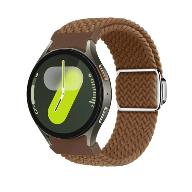 สายรัดนาฬิกา Kalebol แบบถักพร้อมหัวเข็มขัดแม่เหล็กและปุ่ม สำหรับ Samsung Galaxy Watch 5 Pro / 6 / 7