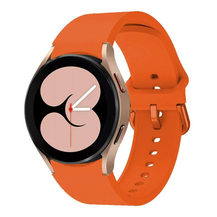 สายรัดนาฬิกาซิลิโคน Kalebol หัวเข็มขัดโลหะ สำหรับ Samsung Galaxy Watch 7 / 6 / 5 / 4