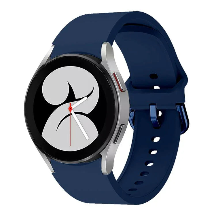 สายรัดนาฬิกาซิลิโคน Kalebol หัวเข็มขัดโลหะ สำหรับ Samsung Galaxy Watch 7 / 6 / 5 / 4