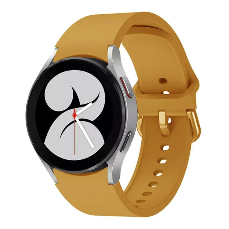 สายรัดนาฬิกาซิลิโคน Kalebol หัวเข็มขัดโลหะ สำหรับ Samsung Galaxy Watch 7 / 6 / 5 / 4
