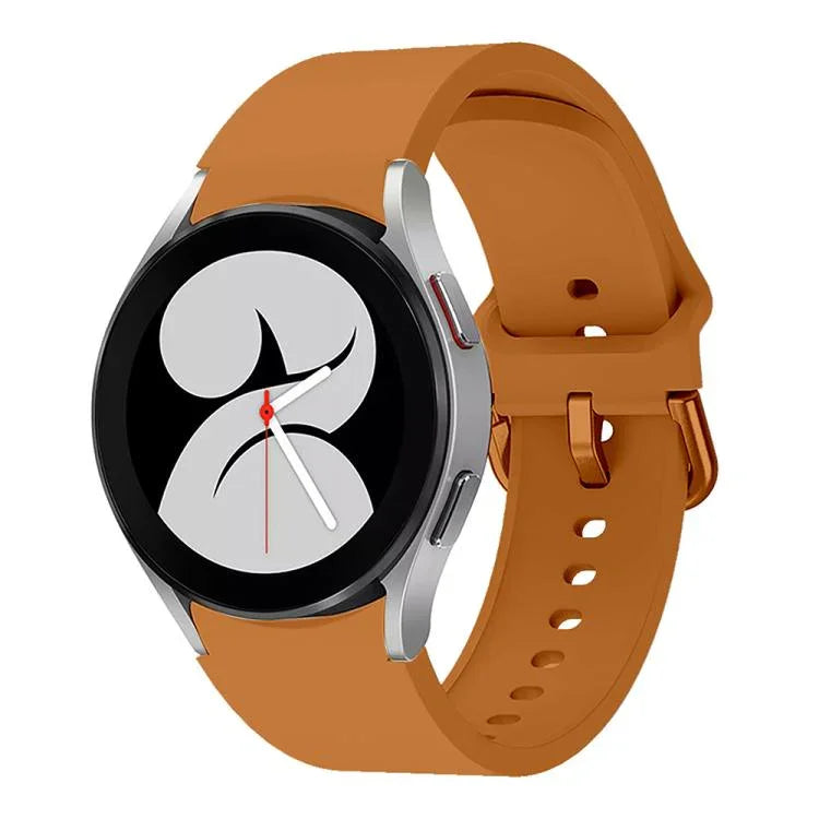 สายรัดนาฬิกาซิลิโคน Kalebol หัวเข็มขัดโลหะ สำหรับ Samsung Galaxy Watch 7 / 6 / 5 / 4