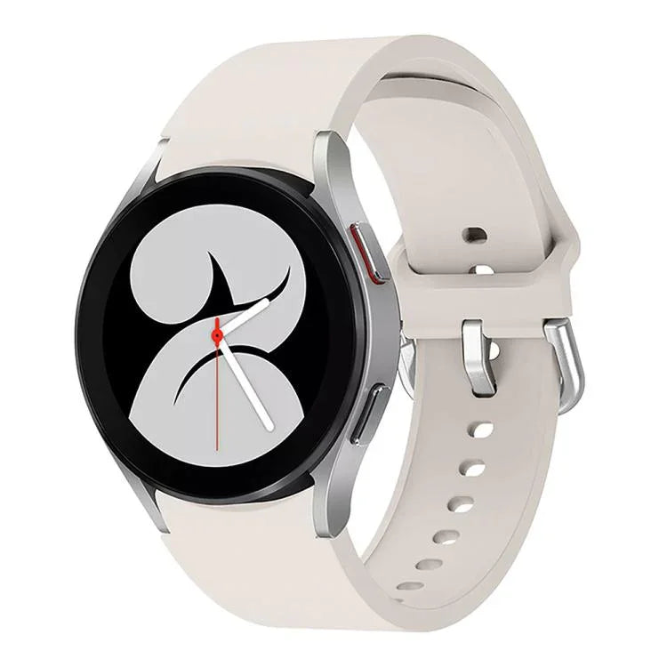 สายรัดนาฬิกาซิลิโคน Kalebol หัวเข็มขัดโลหะ สำหรับ Samsung Galaxy Watch 7 / 6 / 5 / 4
