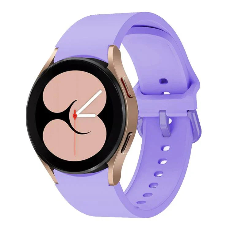 สายรัดนาฬิกาซิลิโคน Kalebol หัวเข็มขัดโลหะ สำหรับ Samsung Galaxy Watch 7 / 6 / 5 / 4