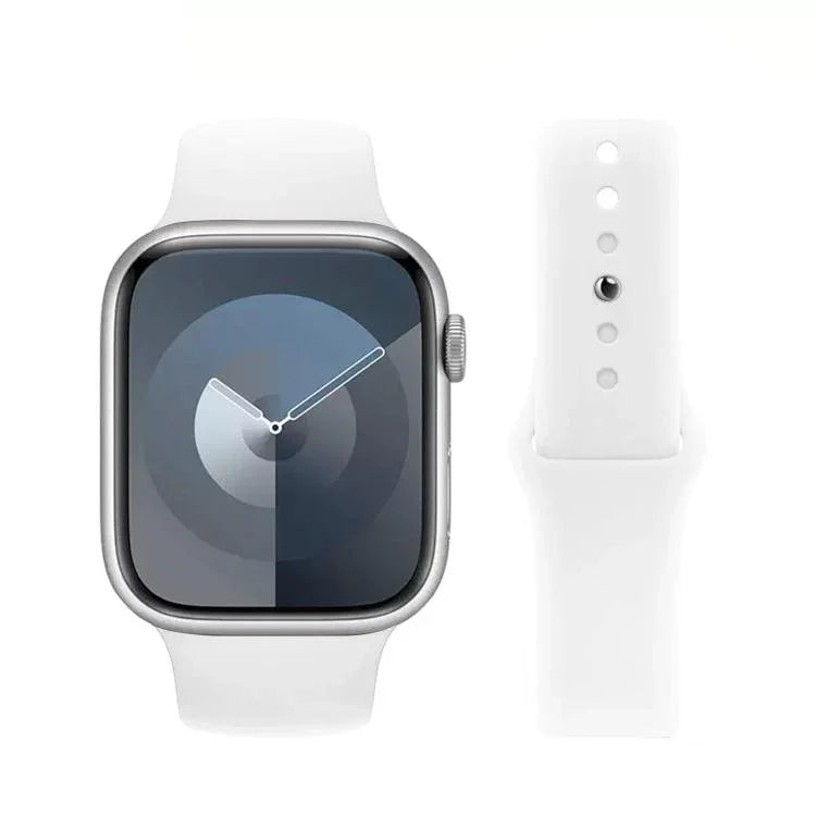 สายรัดนาฬิกาซิลิโคน Kalebol แบบหัวเข็มขัดกลับด้าน สำหรับ Apple Watch 46 มม. / 49 มม. / 45 มม. / 44 มม., สำหรับ Apple Watch 42 มม. / 41 มม. / 40 มม. / 38 มม.
