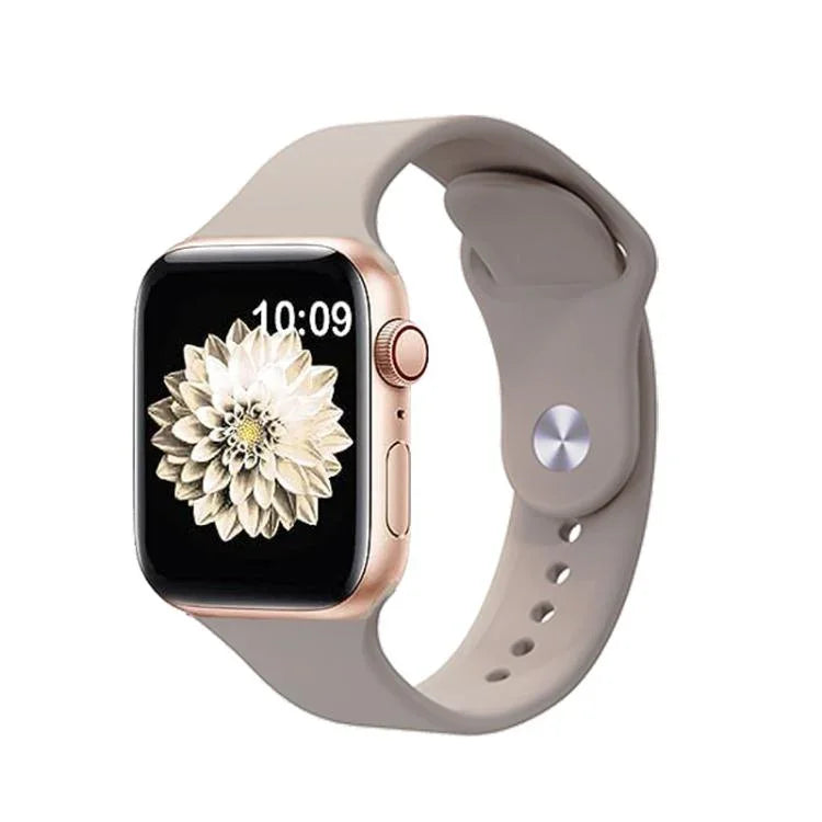 สายรัดนาฬิกาซิลิโคน Kalebol แบบหัวเข็มขัดกลับด้าน สำหรับ Apple Watch 46 มม. / 49 มม. / 45 มม. / 44 มม., สำหรับ Apple Watch 42 มม. / 41 มม. / 40 มม. / 38 มม.