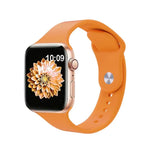 สายรัดนาฬิกาซิลิโคน Kalebol แบบหัวเข็มขัดกลับด้าน สำหรับ Apple Watch 46 มม. / 49 มม. / 45 มม. / 44 มม., สำหรับ Apple Watch 42 มม. / 41 มม. / 40 มม. / 38 มม.