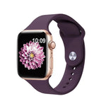 สายรัดนาฬิกาซิลิโคน Kalebol แบบหัวเข็มขัดกลับด้าน สำหรับ Apple Watch 46 มม. / 49 มม. / 45 มม. / 44 มม., สำหรับ Apple Watch 42 มม. / 41 มม. / 40 มม. / 38 มม.