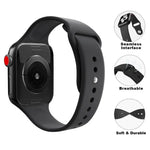 สายรัดนาฬิกาซิลิโคน Kalebol แบบหัวเข็มขัดกลับด้าน สำหรับ Apple Watch 46 มม. / 49 มม. / 45 มม. / 44 มม., สำหรับ Apple Watch 42 มม. / 41 มม. / 40 มม. / 38 มม.