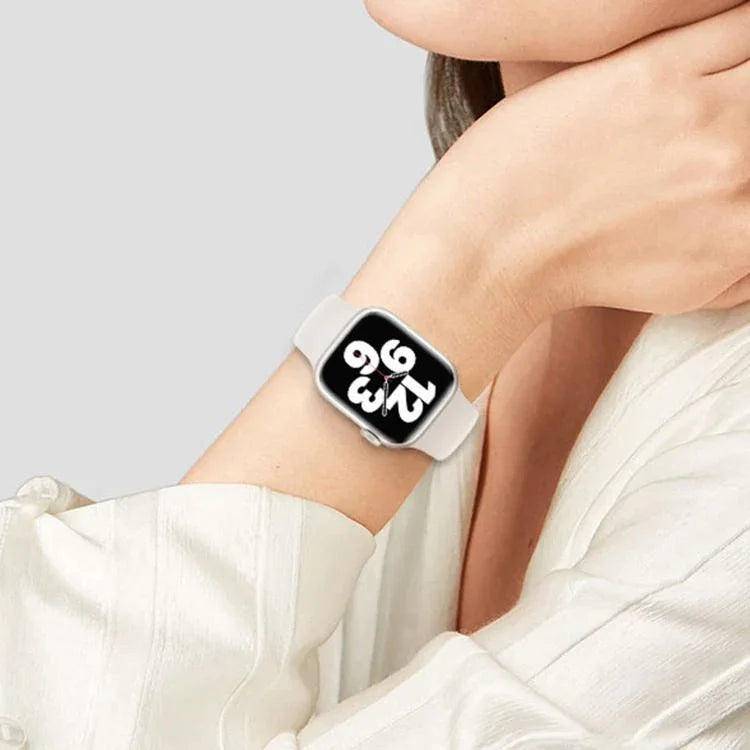 สายรัดนาฬิกาซิลิโคน Kalebol แบบหัวเข็มขัดกลับด้าน สำหรับ Apple Watch 46 มม. / 49 มม. / 45 มม. / 44 มม., สำหรับ Apple Watch 42 มม. / 41 มม. / 40 มม. / 38 มม.