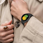 สายรัดนาฬิกาซิลิโคน Kalebol หัวเข็มขัดกลับด้าน สำหรับ Samsung Galaxy Watch 7 / 6 / 5 / 4