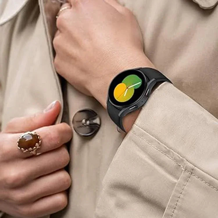 สายรัดนาฬิกาซิลิโคน Kalebol หัวเข็มขัดกลับด้าน สำหรับ Samsung Galaxy Watch 7 / 6 / 5 / 4