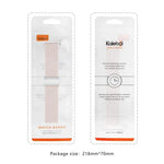 สายรัดนาฬิกา Kalebol แบบถักพร้อมหัวเข็มขัดแม่เหล็กสีดำ สำหรับ Samsung Galaxy Watch Ultra 47มม. / Ultra 2025