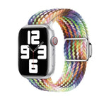 สายรัดนาฬิกาไนลอนวงแม่เหล็ก Kalebol สำหรับ Apple Watch 46 มม. / 49 มม. / 45 มม. / 44 มม., สำหรับ Apple Watch 42 มม. / 41 มม. / 40 มม. / 38 มม.
