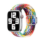 สายรัดนาฬิกาไนลอนวงแม่เหล็ก Kalebol สำหรับ Apple Watch 46 มม. / 49 มม. / 45 มม. / 44 มม., สำหรับ Apple Watch 42 มม. / 41 มม. / 40 มม. / 38 มม.