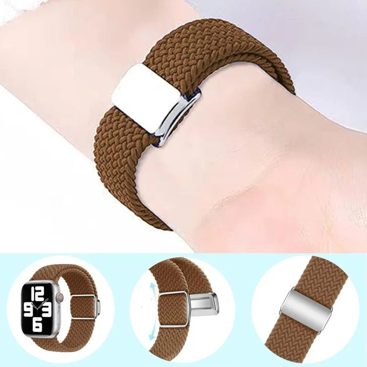 สายรัดนาฬิกาไนลอนวงแม่เหล็ก Kalebol สำหรับ Apple Watch 46 มม. / 49 มม. / 45 มม. / 44 มม., สำหรับ Apple Watch 42 มม. / 41 มม. / 40 มม. / 38 มม.