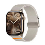 สายรัดนาฬิกาไนลอนยืดหยุ่น Kalebol แบบหัวเข็มขัดร่มชูชีพ สำหรับ Apple Watch 46 มม. / 49 มม. / 45 มม. / 44 มม., สำหรับ Apple Watch 42 มม. / 41 มม. / 40 มม. / 38 มม.