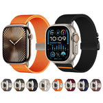 สายรัดนาฬิกาไนลอนยืดหยุ่น Kalebol แบบหัวเข็มขัดร่มชูชีพ สำหรับ Apple Watch 46 มม. / 49 มม. / 45 มม. / 44 มม., สำหรับ Apple Watch 42 มม. / 41 มม. / 40 มม. / 38 มม.