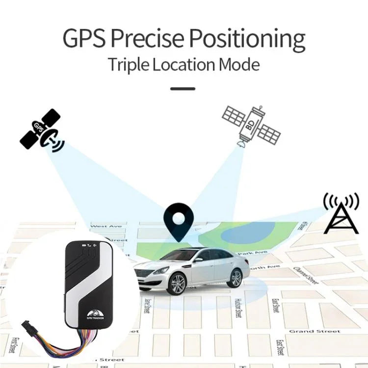 TK403D Car 4G GPS Bluetooth Satellite Locator Tracker, with Remote Control, TK403D