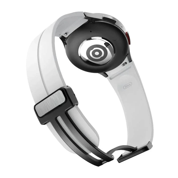 สายรัดซิลิโคน Kalebol หัวเข็มขัดแม่เหล็กพับเว้าลง สำหรับ Samsung Galaxy Watch7 / 6 / 5