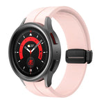 สายรัดซิลิโคน Kalebol หัวเข็มขัดแม่เหล็กพับเว้าลง สำหรับ Samsung Galaxy Watch7 / 6 / 5