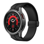 สายรัดซิลิโคน Kalebol หัวเข็มขัดแม่เหล็กพับเว้าลง สำหรับ Samsung Galaxy Watch7 / 6 / 5