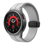 สายรัดซิลิโคน Kalebol หัวเข็มขัดแม่เหล็กพับเว้าลง สำหรับ Samsung Galaxy Watch7 / 6 / 5