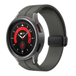 สายรัดซิลิโคน Kalebol หัวเข็มขัดแม่เหล็กพับเว้าลง สำหรับ Samsung Galaxy Watch7 / 6 / 5