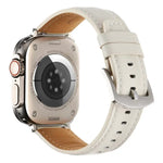 สายรัดนาฬิกาหนังแท้เรียบ Kalebol สำหรับ Apple Watch 46 มม. / 49 มม. / 45 มม. / 44 มม., สำหรับ Apple Watch 42 มม. / 41 มม. / 40 มม. / 38 มม.