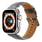สายรัดนาฬิกาหนังแท้เรียบ Kalebol สำหรับ Apple Watch 46 มม. / 49 มม. / 45 มม. / 44 มม., สำหรับ Apple Watch 42 มม. / 41 มม. / 40 มม. / 38 มม.