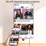 Measy A30 1080P HD HDMI Phone Wireless Screen Projector For PC / Phone, 1080P