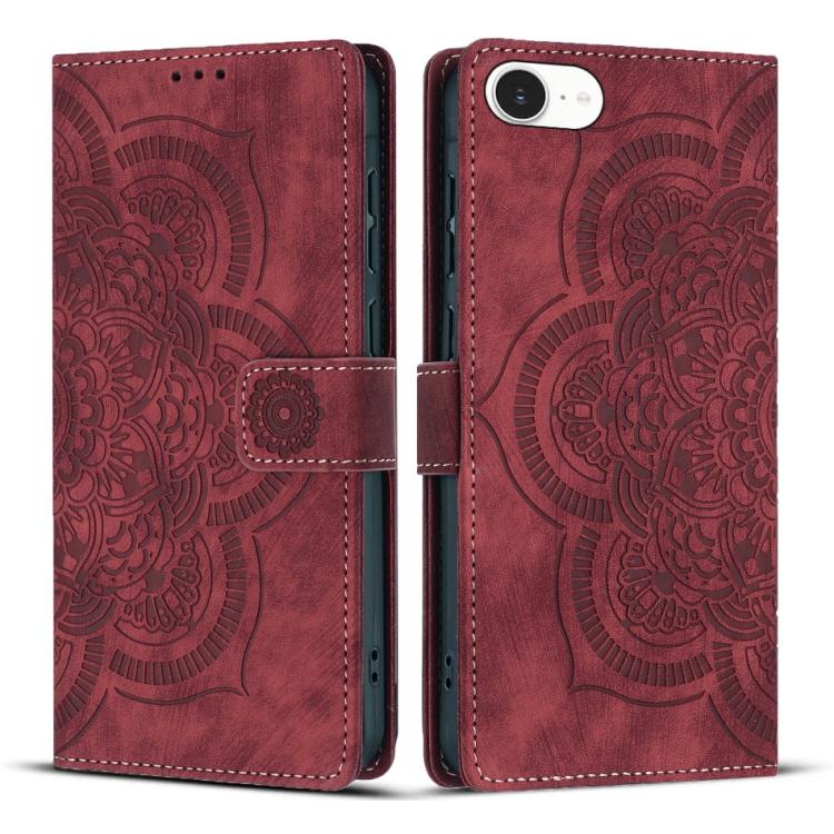 เคสโทรศัพท์หนังลาย Mandala แบบย้อนยุคผิวด้าน สำหรับ iPhone 17e / 16e, สำหรับ iPhone 17 Pro Max, สำหรับ iPhone 17 Pro, สำหรับ iPhone 17, สำหรับ iPhone Air, สำหรับ iPhone 16 Pro Max, สำหรับ iPhone 16 Pro, สำหรับ iPhone 16 Plus, สำหรับ iPhone 16