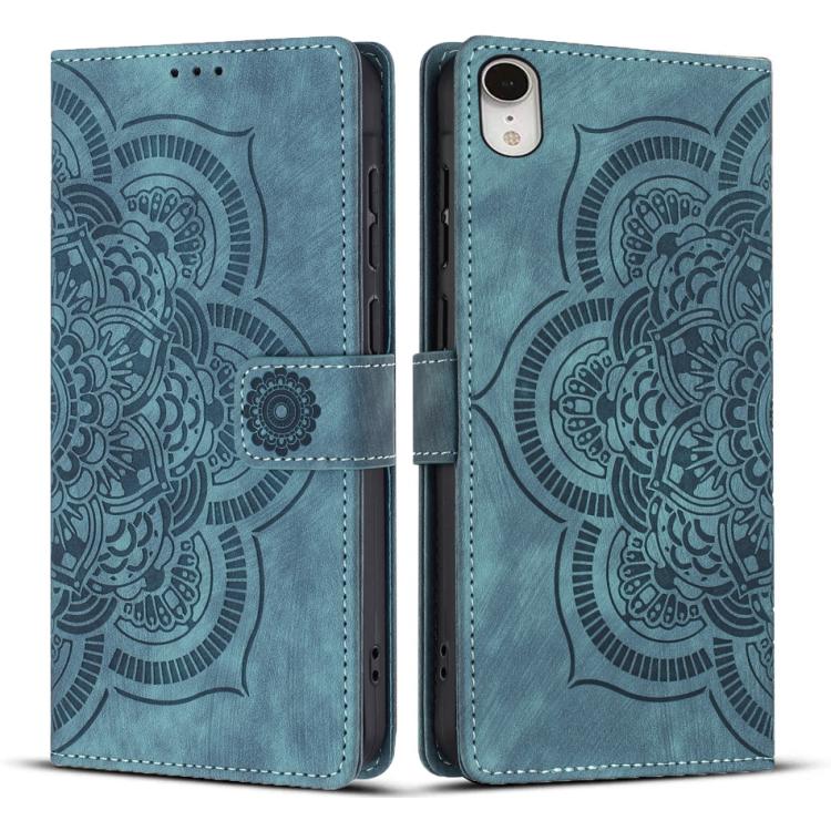 เคสโทรศัพท์หนังลาย Mandala แบบย้อนยุคผิวด้าน สำหรับ iPhone XR, สำหรับ iPhone XS Max, สำหรับ iPhone 7 Plus / 8 Plus