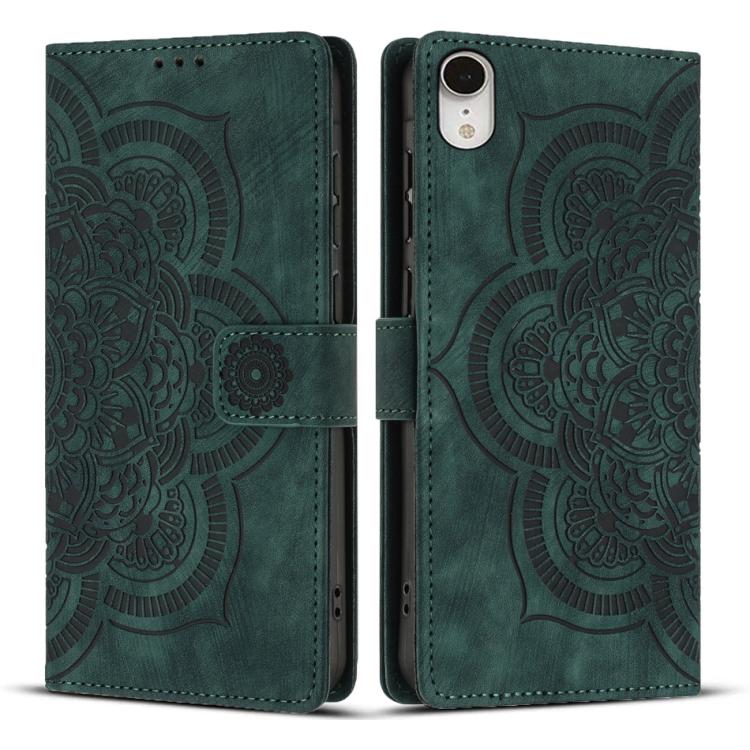 เคสโทรศัพท์หนังลาย Mandala แบบย้อนยุคผิวด้าน สำหรับ iPhone XR, สำหรับ iPhone XS Max, สำหรับ iPhone 7 Plus / 8 Plus