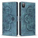 เคสโทรศัพท์หนังลาย Mandala แบบย้อนยุคผิวด้าน สำหรับ iPhone XR, สำหรับ iPhone XS Max, สำหรับ iPhone 7 Plus / 8 Plus