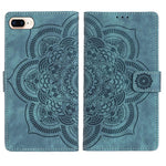 เคสโทรศัพท์หนังลาย Mandala แบบย้อนยุคผิวด้าน สำหรับ iPhone XR, สำหรับ iPhone XS Max, สำหรับ iPhone 7 Plus / 8 Plus