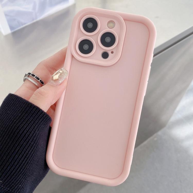 เคสโทรศัพท์ TPU กรอบกันกระแทกผิวด้านเจาะรูแม่นยำ สำหรับ iPhone 16 Pro, สำหรับ iPhone 16 Plus, สำหรับ iPhone 16, สำหรับ iPhone 15 Pro Max, สำหรับ iPhone 15 Pro, สำหรับ iPhone 15 Plus