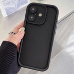 เคสโทรศัพท์ TPU กรอบกันกระแทกผิวด้านเจาะรูแม่นยำ สำหรับ iPhone 16 Pro, สำหรับ iPhone 16 Plus, สำหรับ iPhone 16, สำหรับ iPhone 15 Pro Max, สำหรับ iPhone 15 Pro, สำหรับ iPhone 15 Plus