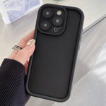 เคสโทรศัพท์ TPU กรอบกันกระแทกผิวด้านเจาะรูแม่นยำ สำหรับ iPhone 16 Pro, สำหรับ iPhone 16 Plus, สำหรับ iPhone 16, สำหรับ iPhone 15 Pro Max, สำหรับ iPhone 15 Pro, สำหรับ iPhone 15 Plus
