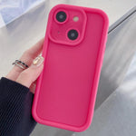 เคสโทรศัพท์ TPU กรอบกันกระแทกผิวด้านเจาะรูแม่นยำ สำหรับ iPhone 16 Pro, สำหรับ iPhone 16 Plus, สำหรับ iPhone 16, สำหรับ iPhone 15 Pro Max, สำหรับ iPhone 15 Pro, สำหรับ iPhone 15 Plus