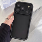 เคสโทรศัพท์ TPU กรอบกันกระแทกผิวด้านเจาะรูแม่นยำ สำหรับ iPhone 17e / 16e, สำหรับ iPhone 17 Pro Max, สำหรับ iPhone 17 Pro, สำหรับ iPhone 17, สำหรับ iPhone Air, สำหรับ iPhone 16 Pro Max
