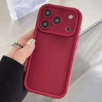 เคสโทรศัพท์ TPU กรอบกันกระแทกผิวด้านเจาะรูแม่นยำ สำหรับ iPhone 17e / 16e, สำหรับ iPhone 17 Pro Max, สำหรับ iPhone 17 Pro, สำหรับ iPhone 17, สำหรับ iPhone Air, สำหรับ iPhone 16 Pro Max
